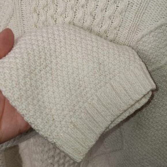 Karen Scott Cable Knit Sweater Size 3X - Picture 4 of 10